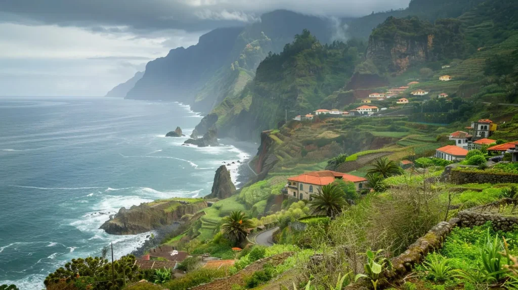 Madeira north coast scenery